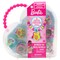 Tara Toy: Necklace Activity Set - Barbie - 160pcs, DIY Jewelry Craft Kit, Create 5 Character Charm & Bead Necklaces, Mix & Match Designs, Kids 3+
